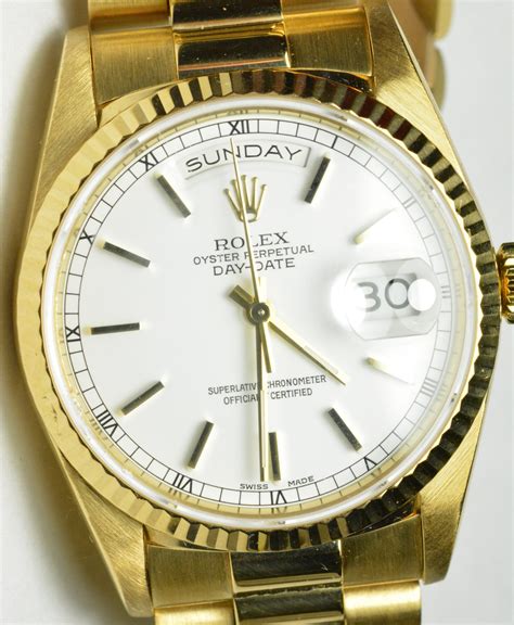 new men gold rolex